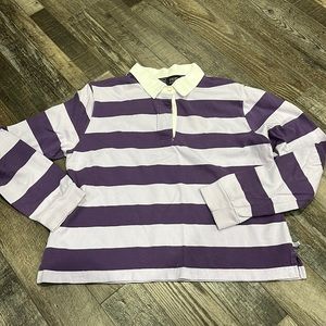 Route 66 long sleeve collared shirt